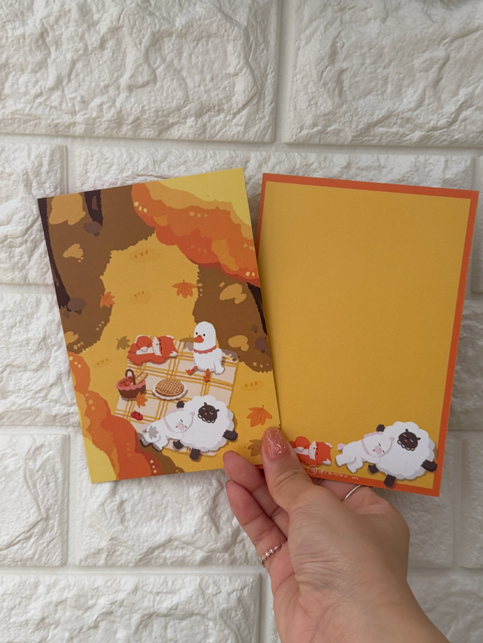 鵝們的野餐 (Postcard)