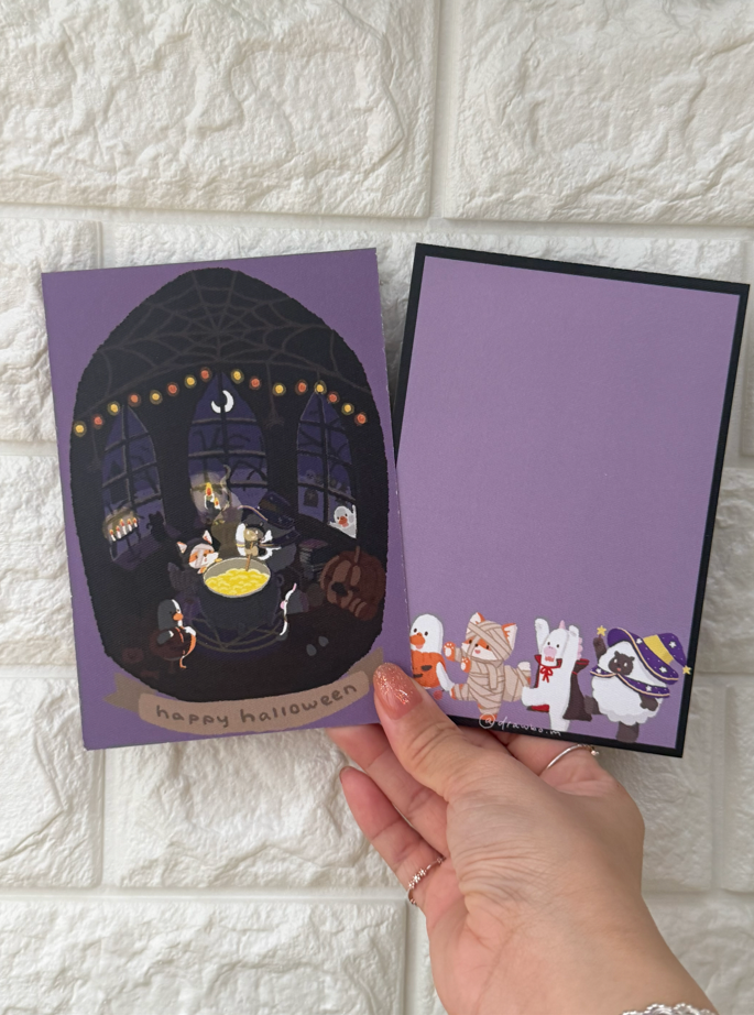 Happy Halloween (Postcard)