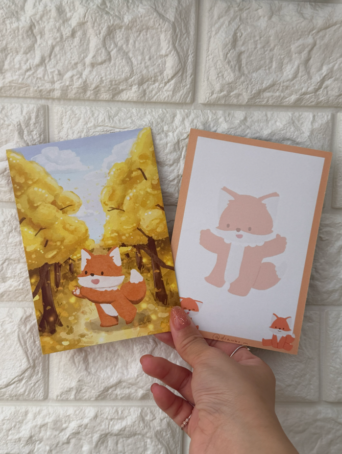 銀杏狸寶 (Postcard)