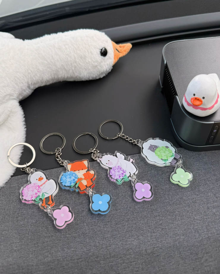 繡球花 咩寶 (Keychain)