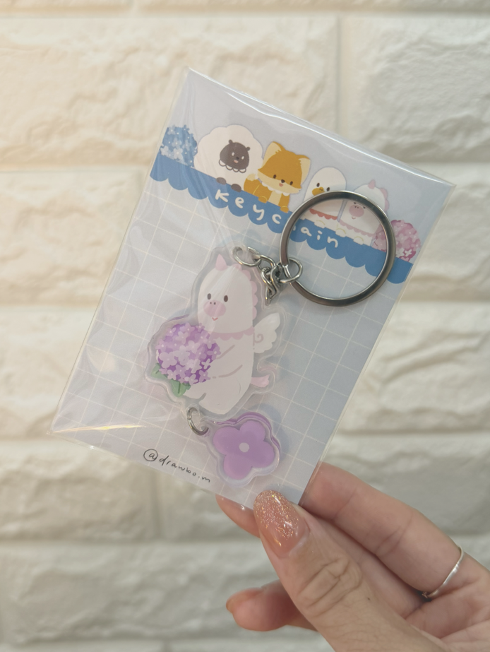 繡球花 夢寶 (Keychain)