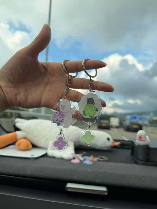 繡球花 夢寶 (Keychain)