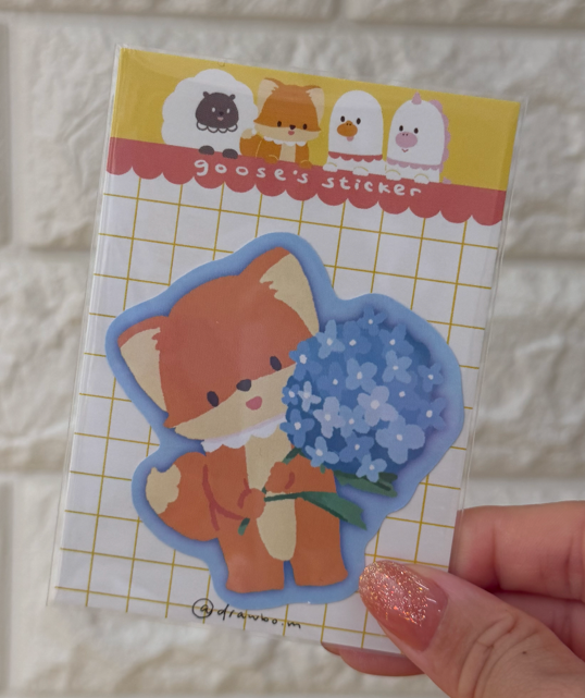 繡花球 狸寶 (Sticker)