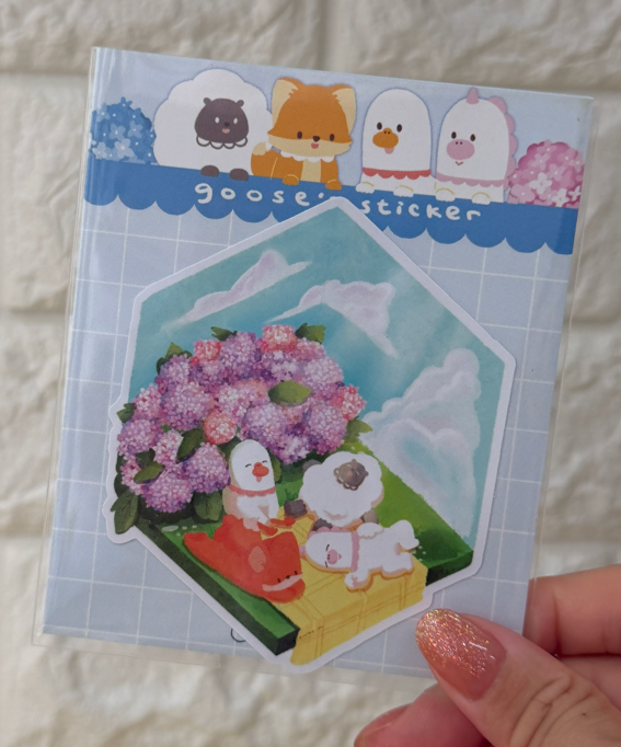 繡球花花園 (Sticker)
