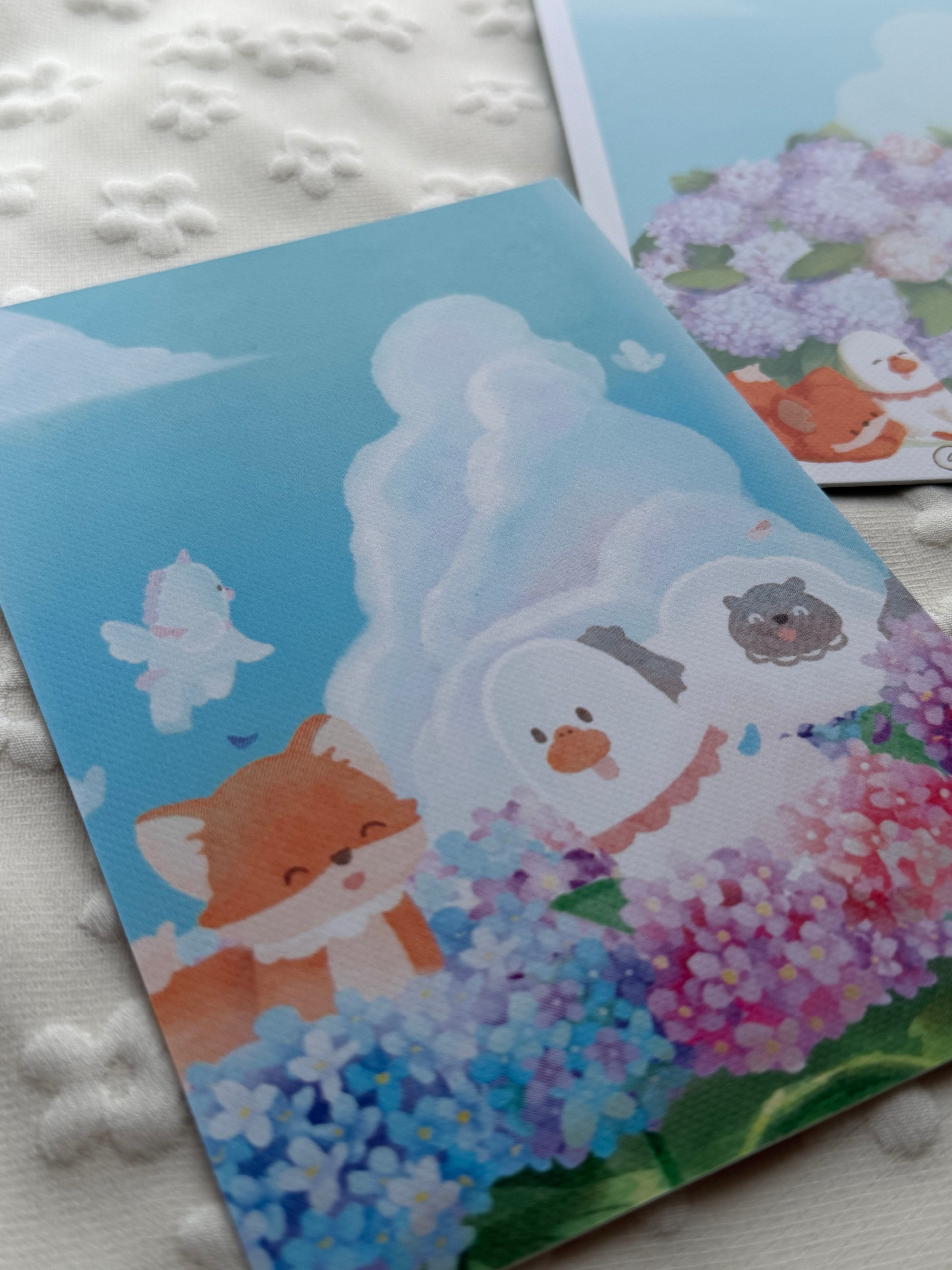 繡球花 (Postcard)